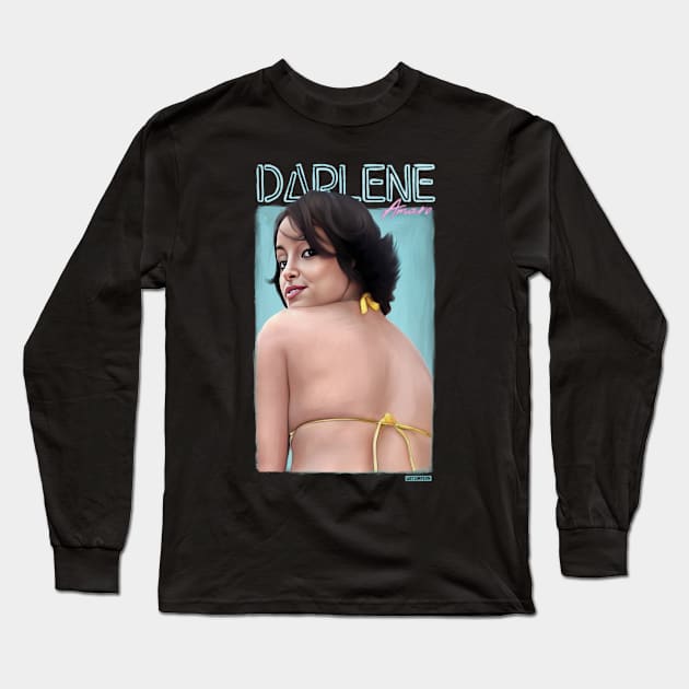 Darlene Long Sleeve T-Shirt by Art Simpson